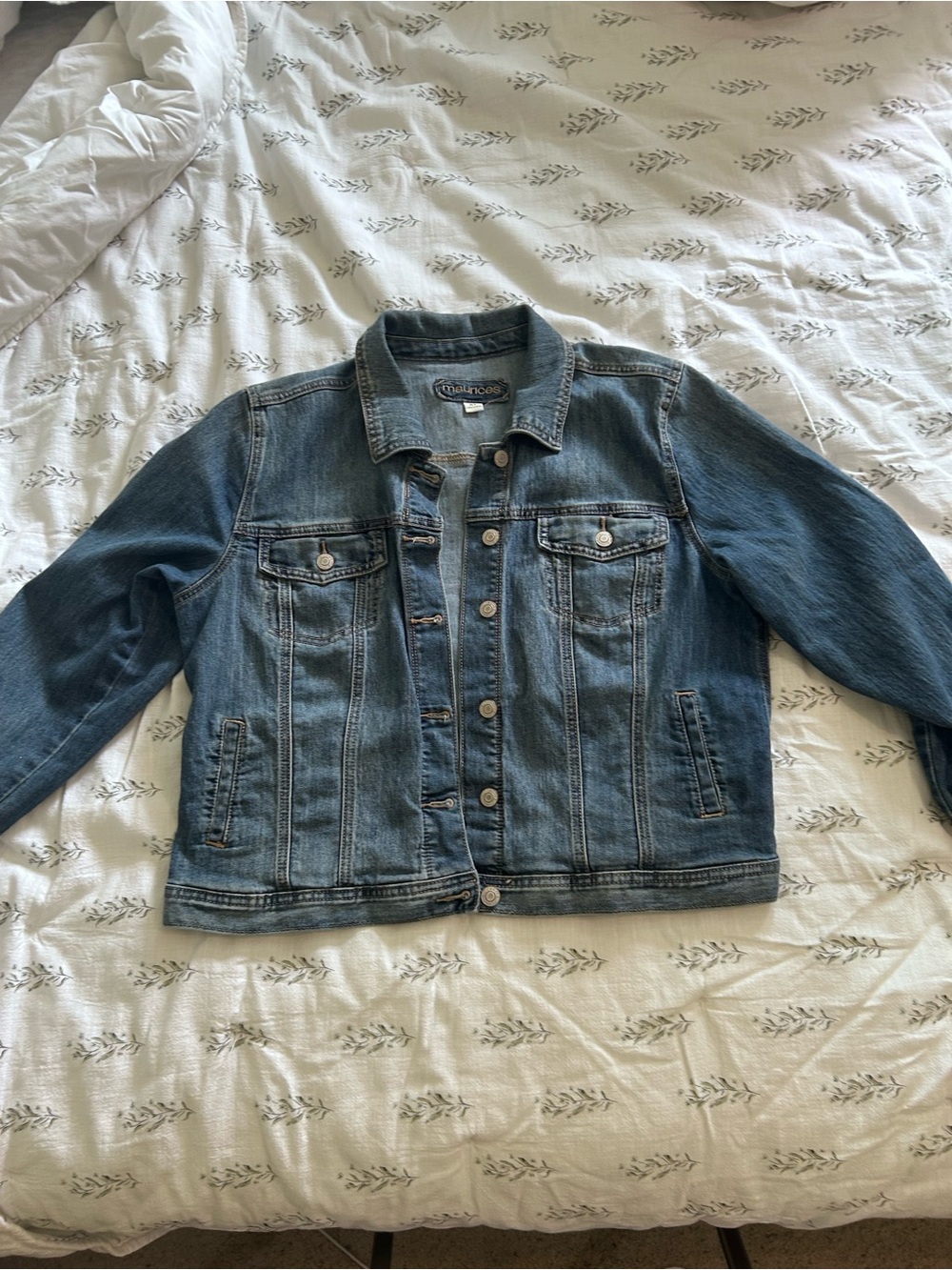 Maurices Blue Denim Jean Jacket